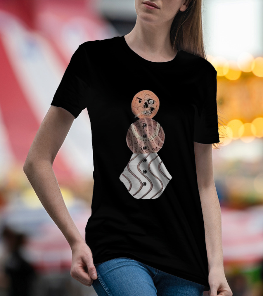 Halloween Snackman Cookie Skeleton Costume T-Shirt