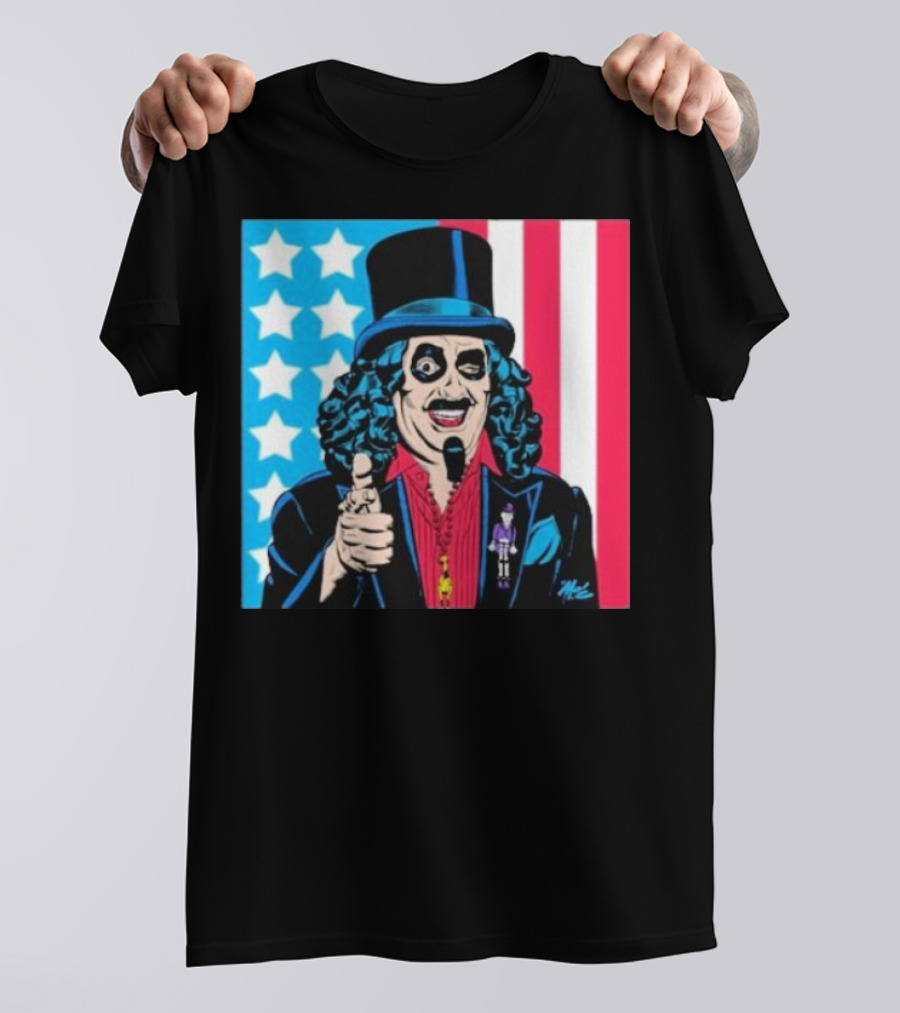 Happy 4th Of July Thanks To My Pal Mitch Oconnell Stars And Stripes Cartoon Character T-Shirt