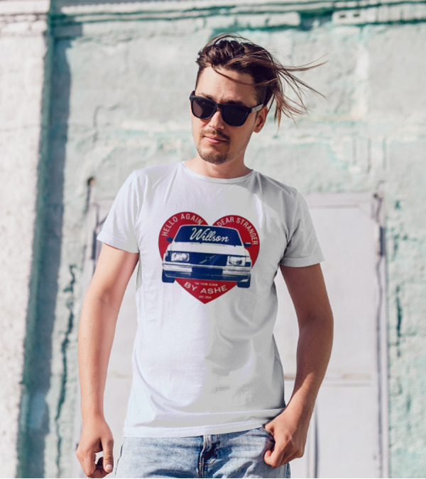 Hello Again Dear Stranger Willson Car The Third Album By Ashe Est. T-Shirt