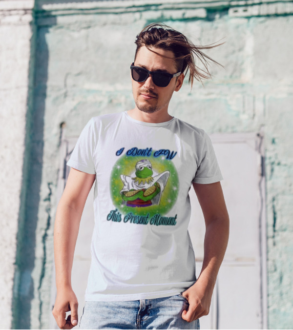 I Don't Fw This Present Moment Kermit Piccolo Fusion T-Shirt