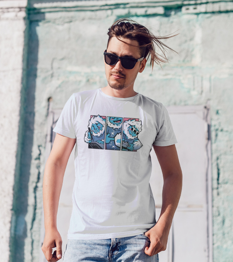 La Vie En Yetee Mikoto Gaming Comic Strip T-Shirt