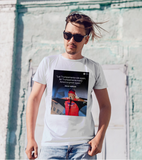 Let Trumpamania Rule Again Let Trumpamania Make America Great Again Hulk Hogan Trump Pence T-Shirt