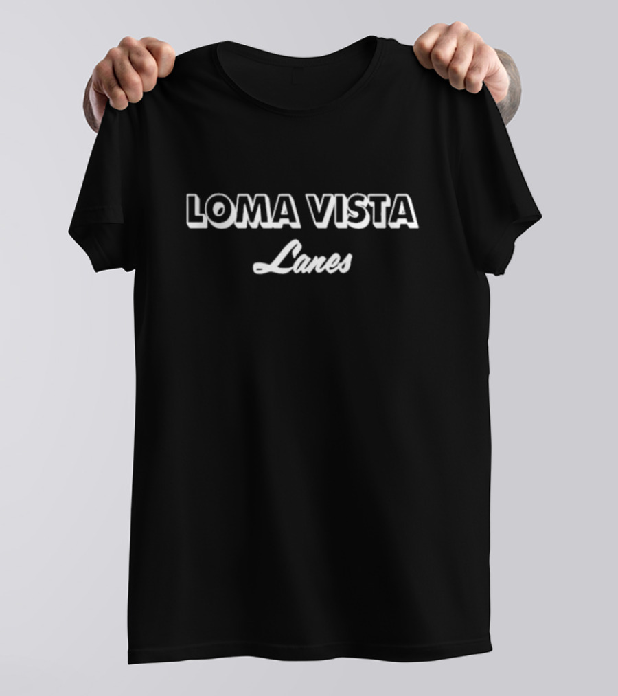 Loma Vista Lanes Retro Bowling Alley T-Shirt