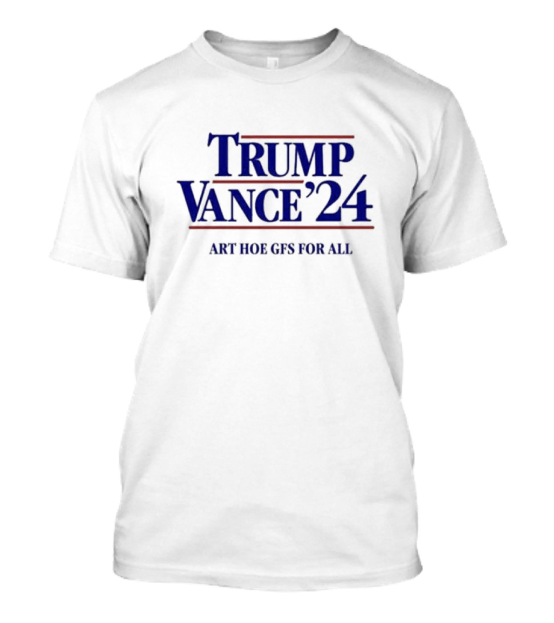 Mansworld Mag Trump Vance '24 Art Hoe Gfs For All T-Shirt