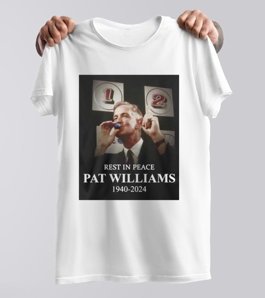 Rest In Peace Pat Williams 1940-2024 Bingo Caller T-Shirt