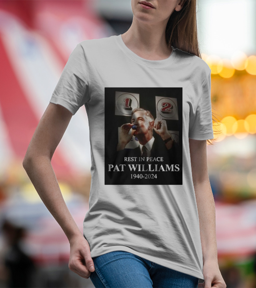 Rest In Peace Pat Williams 1940-2024 Bingo Caller T-Shirt