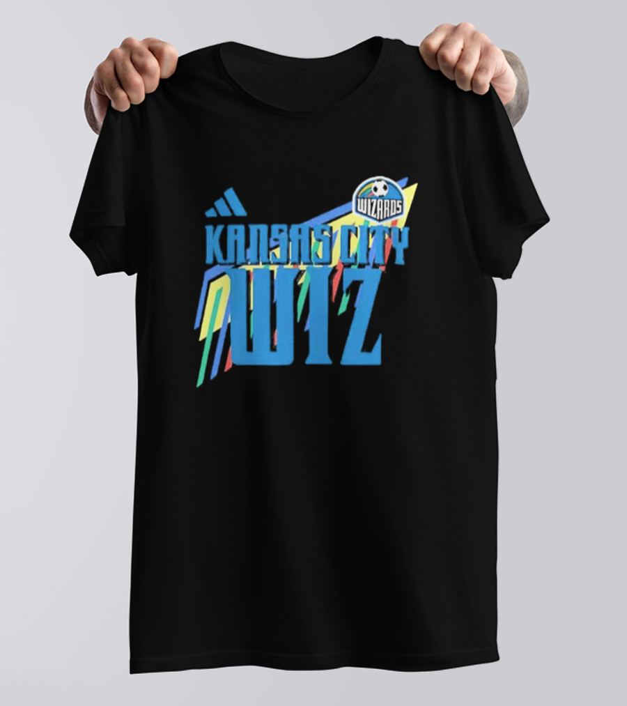 Kansas City Wiz Wizards Logo Sporting Kansas City 2024 MLS Pre-Match Jersey T-Shirt