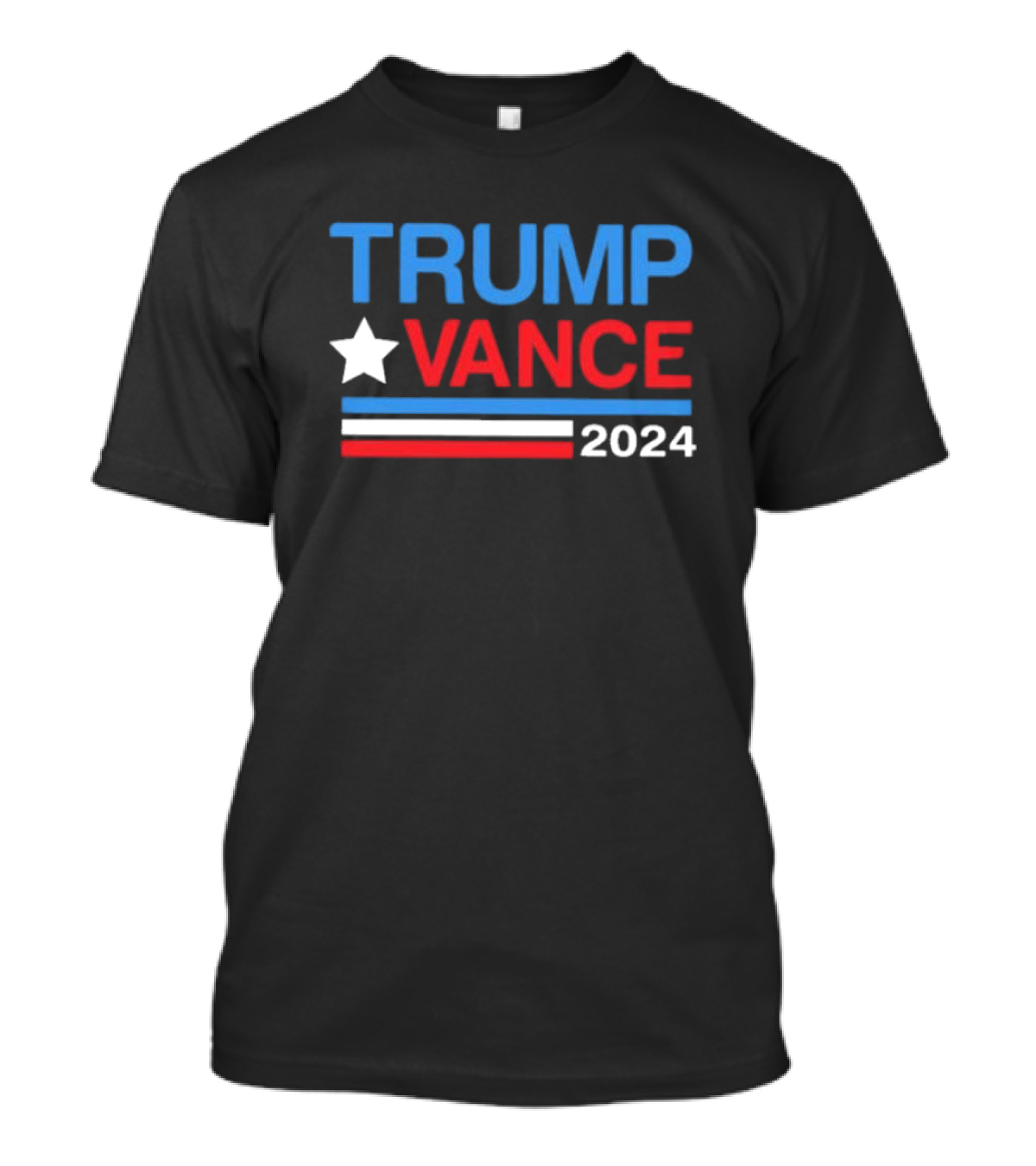 TRUMP VANCE 2024 USA ELECTION PATRIOTIC STAR STRIPES T-Shirt