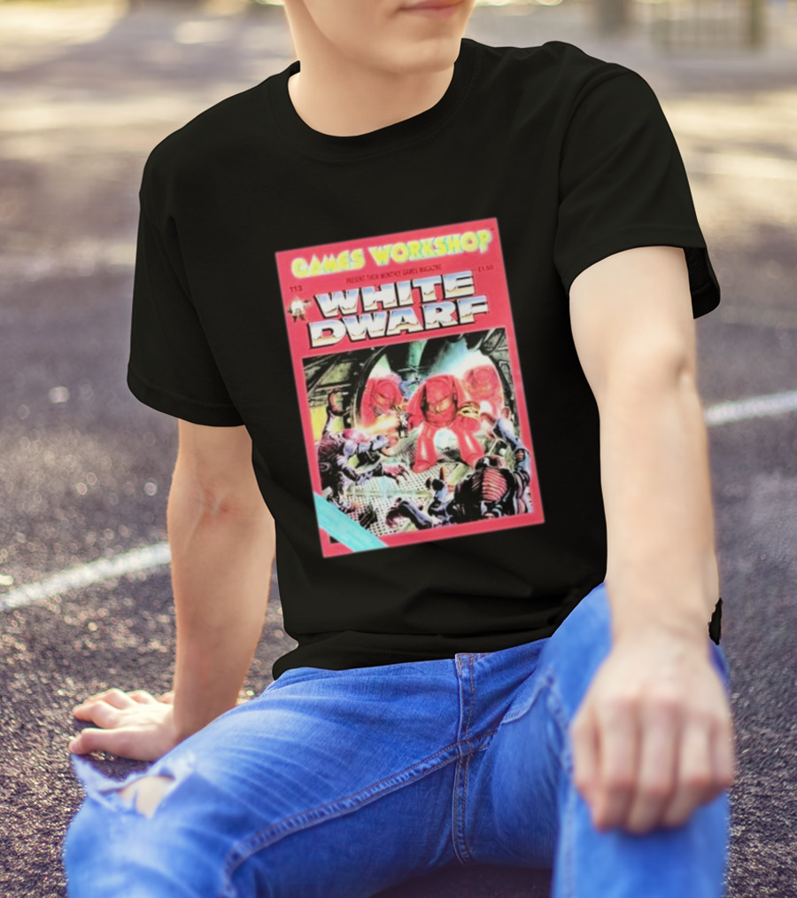 Games Workshop White Dwarf Issue 113 Space Marines Cover T-Shirt