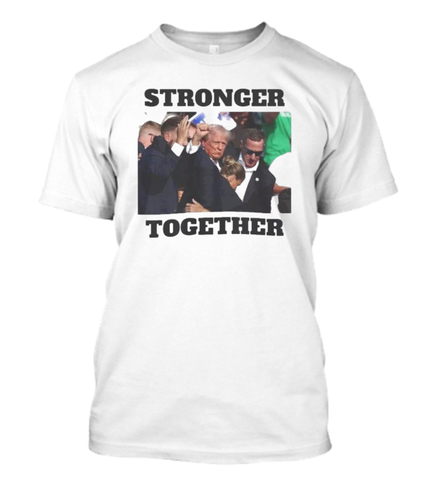 Stronger Together Donald Trump 2024 Rally T-Shirt