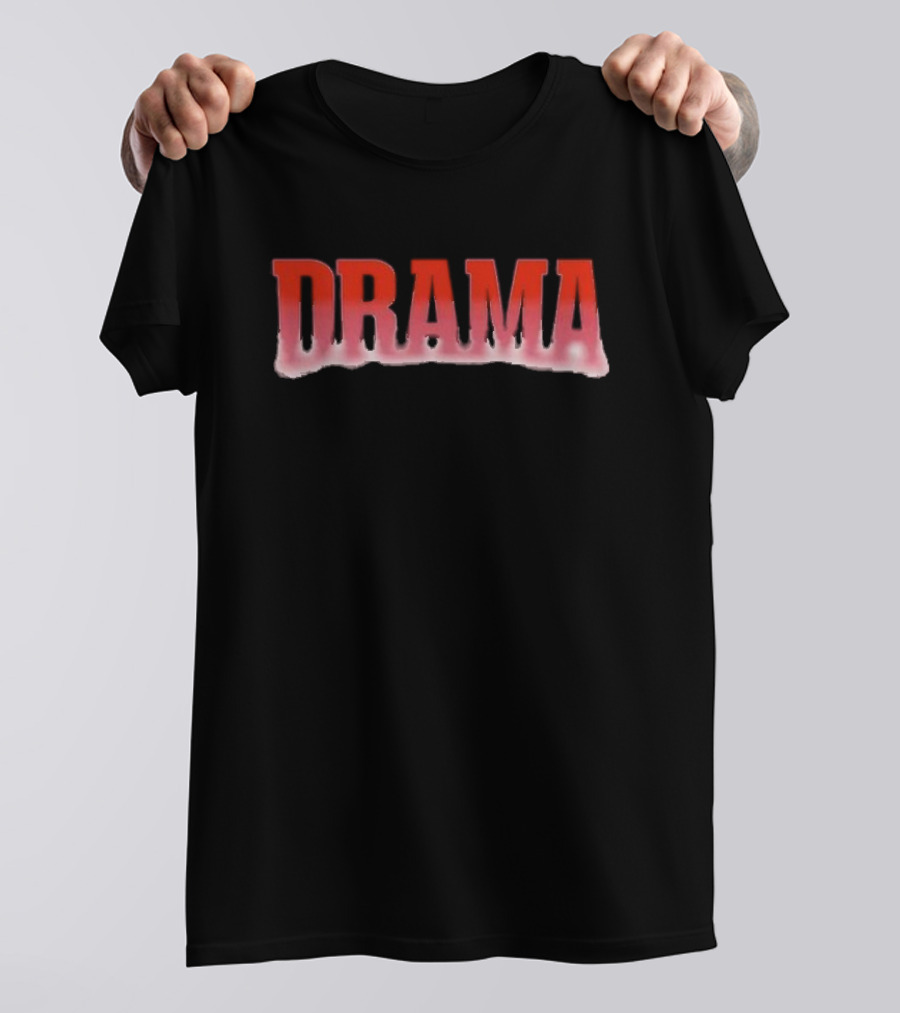 Drama Gradient Red T-Shirt