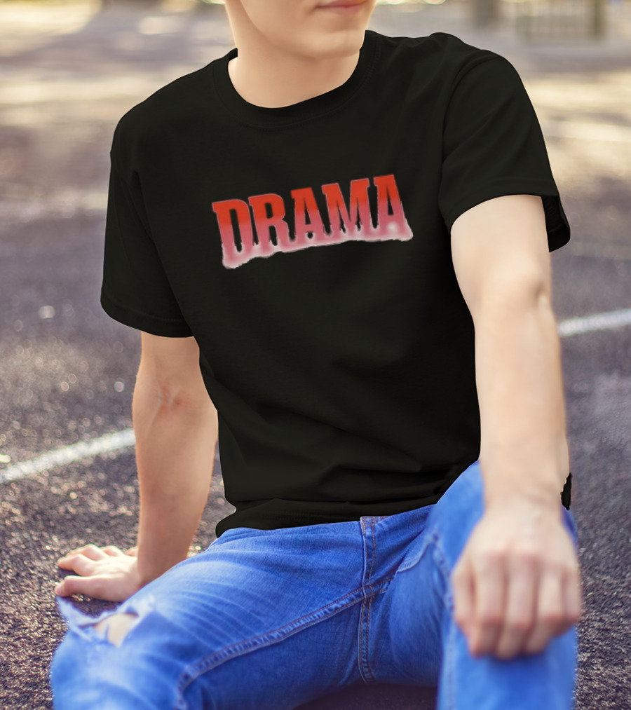 Drama Gradient Red T-Shirt