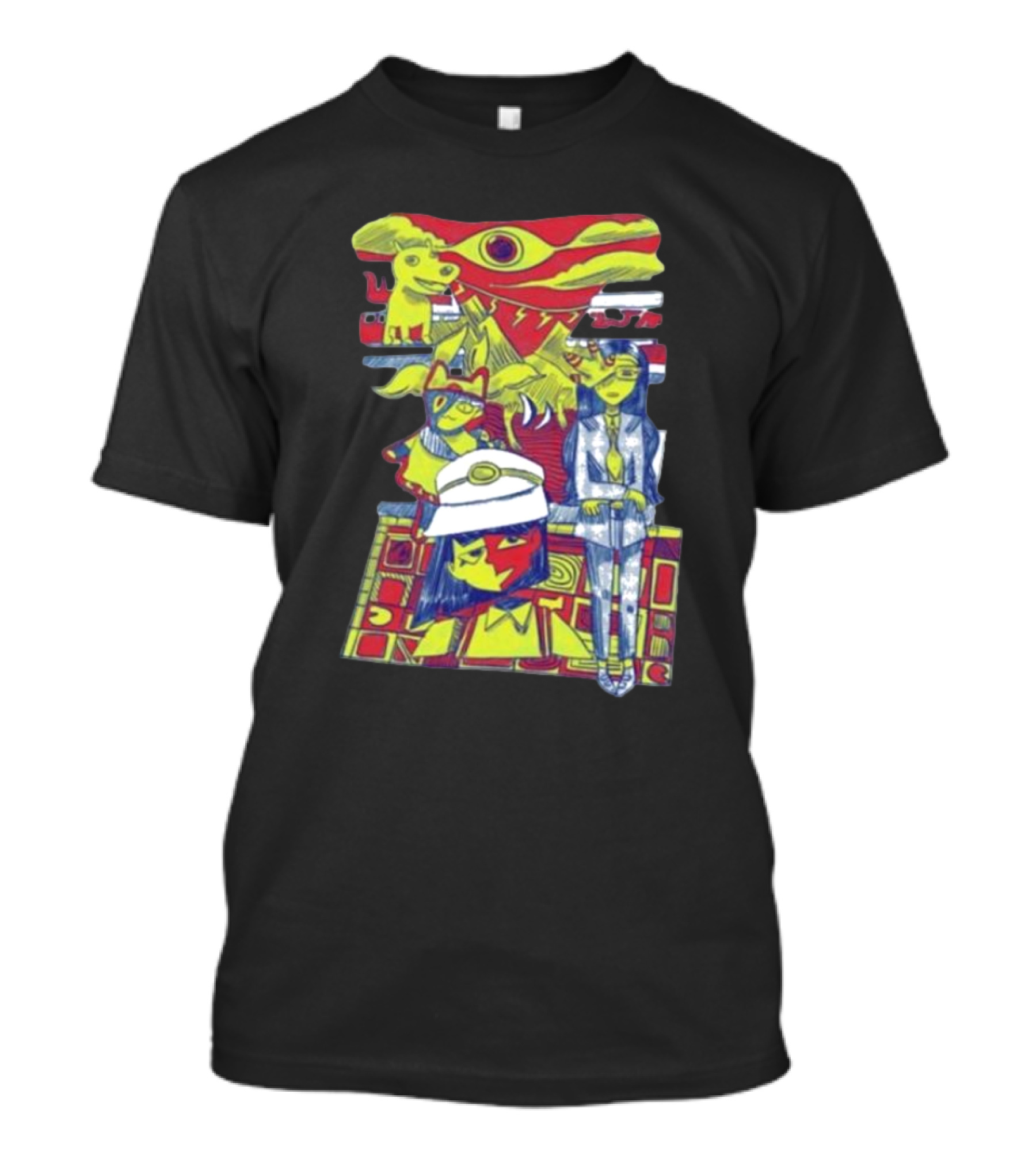 Fangamer LISA Blood Hub Characters And Symbolic T-Shirt