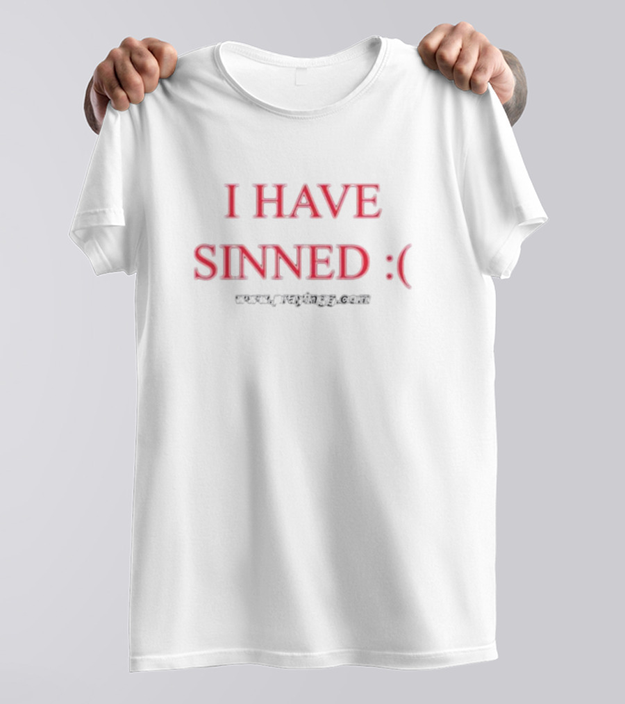 Chappell Roan Prayingg.com I Have Sinned :( T-Shirt