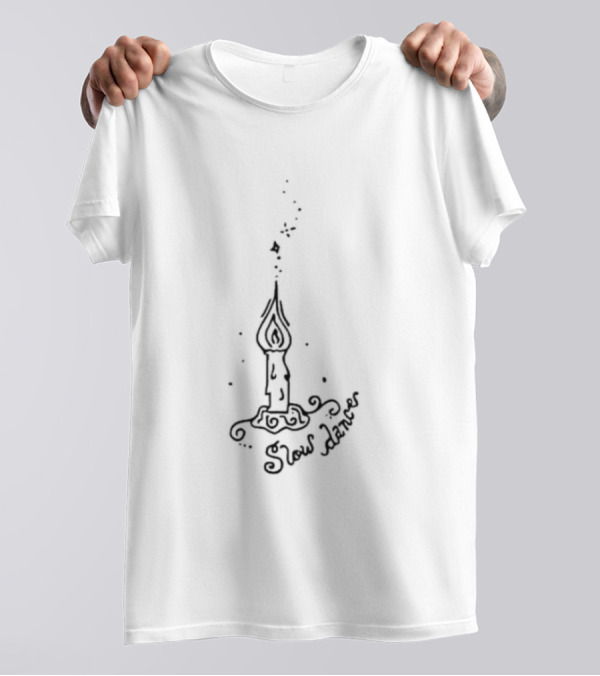 Slow Dancer Candle Charm T-Shirt