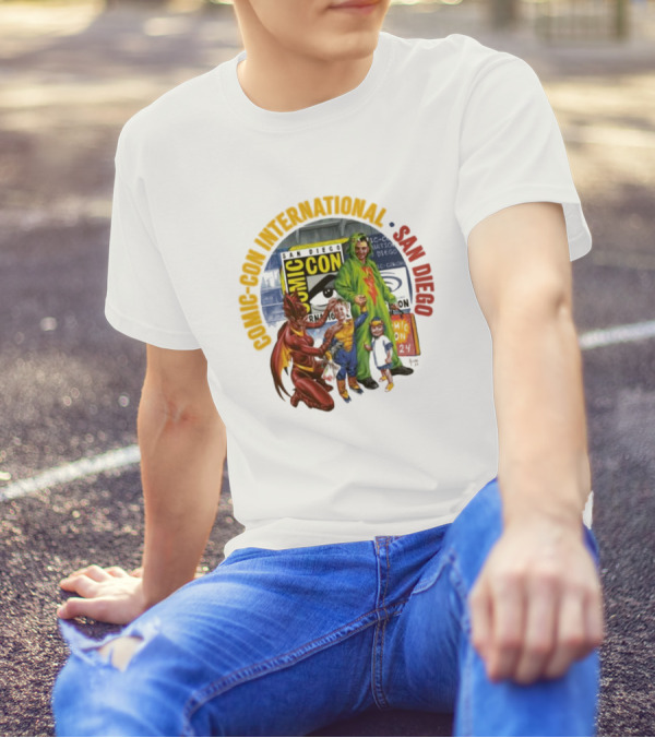Comic-Con International San Diego Comic-Con 2024 Superheroes T-Shirt