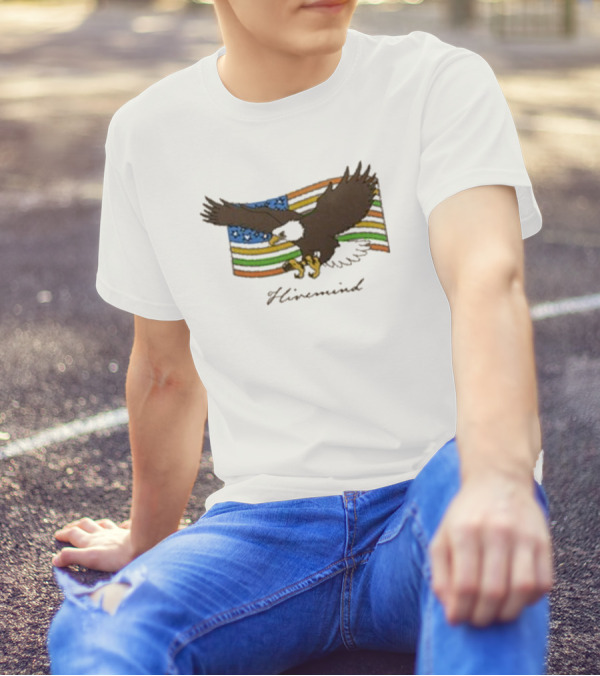 Copes Hivemind Flag Eagle On Colorful T-Shirt