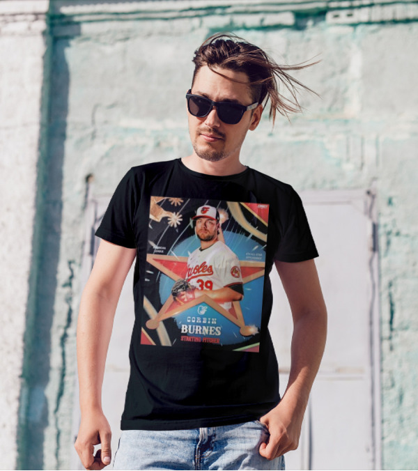 Corbin Burnes Baltimore Orioles American League Star Pitcher 4th All-Star Appearance T-Shirt