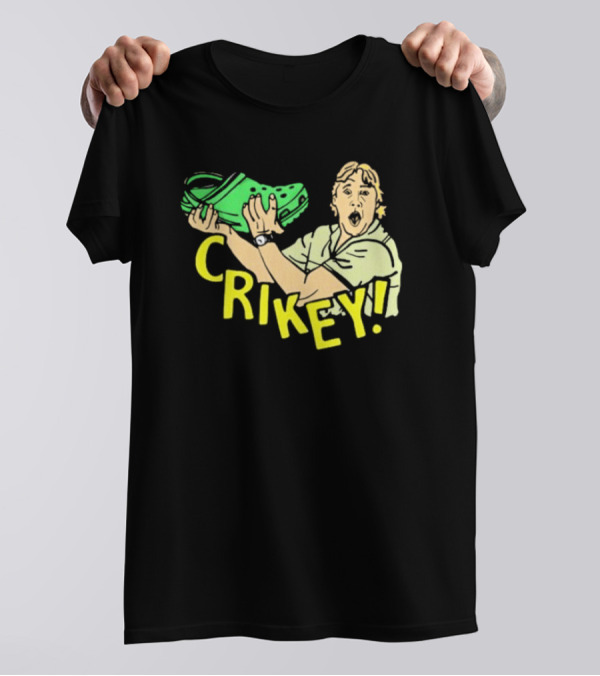 Crikey Crocs Hunter Surprise Enthusiasm T-Shirt