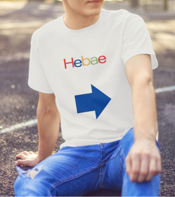 Cursed Couple’s Hebae Shebae Google Arrow T-Shirt