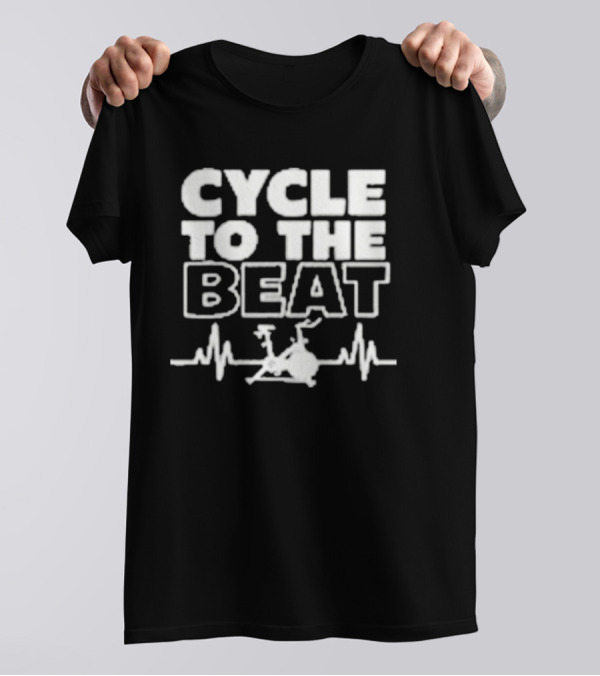 Cycle To The Beat Cardio Rhythm Exercise Bike T-Shirt