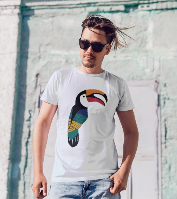 Dawes Oh Brother Colorful Toucan T-Shirt