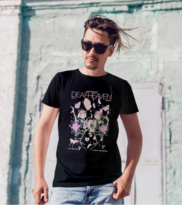 Deafheaven Live In Jakarta Noisewhore July 16-17 2024 With Enola And Morgensoll T-Shirt