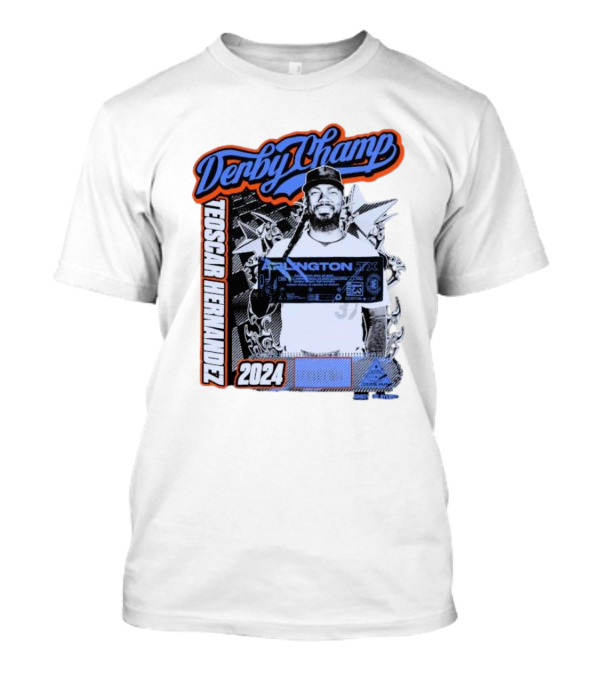 Derby Champ Teoscar Hernandez Arlington TX 2024 Baseball T-Shirt
