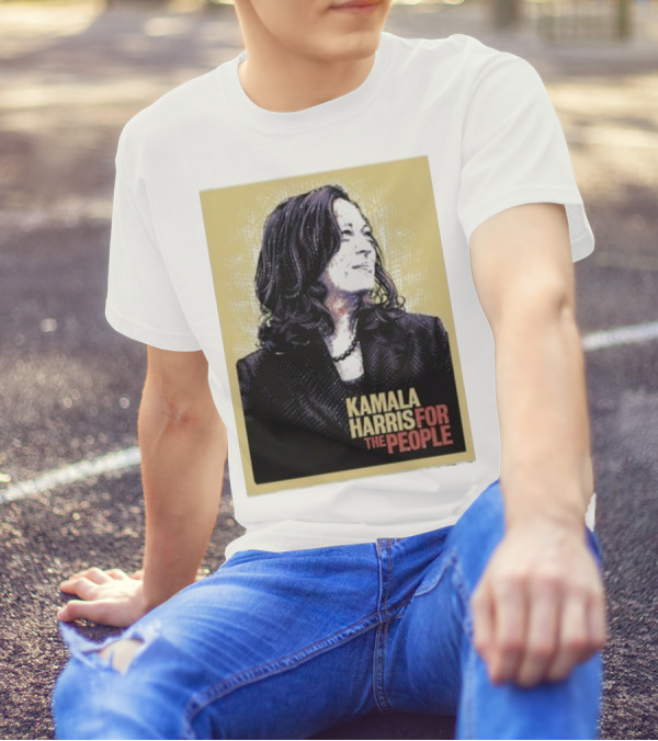 Kamala Harris For The People Women's Rights Black History T-Shirt