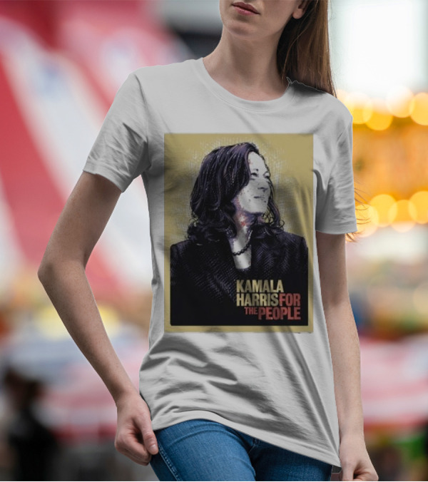 Kamala Harris For The People Women's Rights Black History T-Shirt