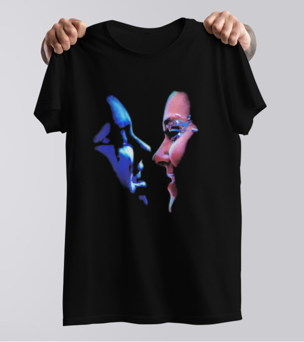Black Karma Jojo Siwa Face Profile Contrast T-Shirt