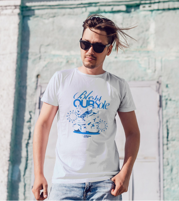 Bless Your Sole 2024 All Right Reserved Kixnkarbs Los Angeles Sneaker T-Shirt