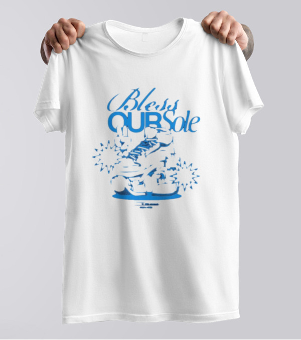 Bless Your Sole 2024 All Right Reserved Kixnkarbs Los Angeles Sneaker T-Shirt