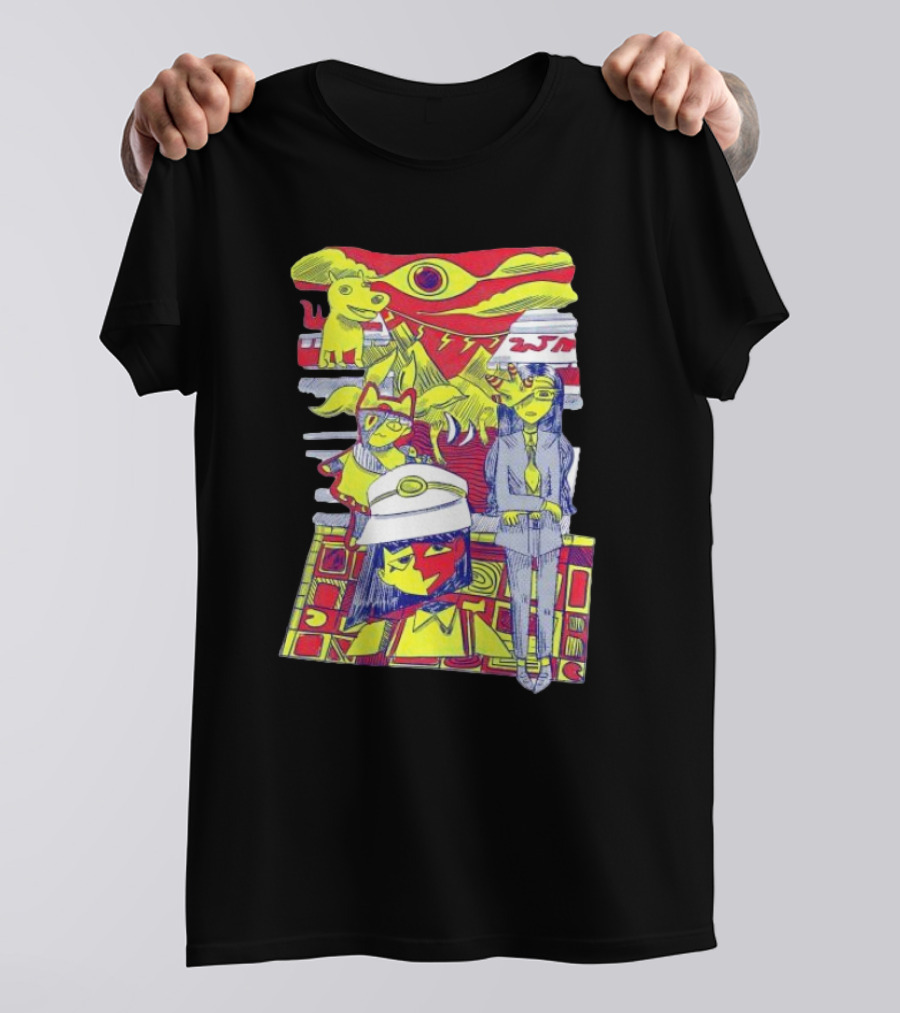 ENA Blood Hub Characters Gaming T-Shirt
