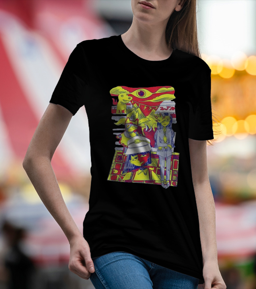 ENA Blood Hub Characters Gaming T-Shirt