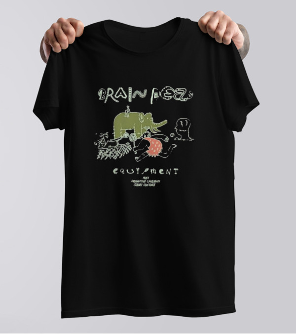 Brain Dead Equipment Primitive Caveman Court Culture Mammoth Adventure T-Shirt