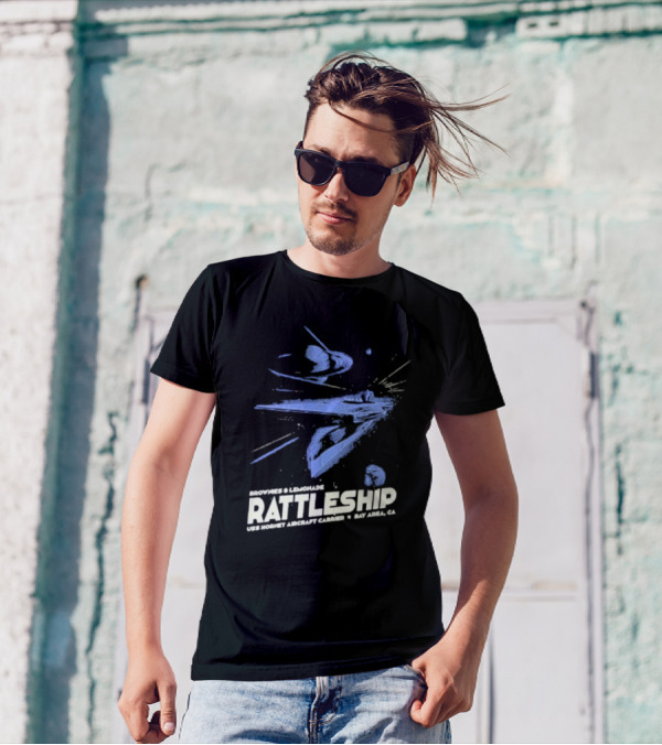 Brownies And Lemonade Rattleship USS Hornet Aircraft Carrier Bay Area CA T-Shirt