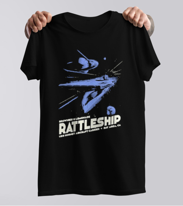 Brownies And Lemonade Rattleship USS Hornet Aircraft Carrier Bay Area CA T-Shirt