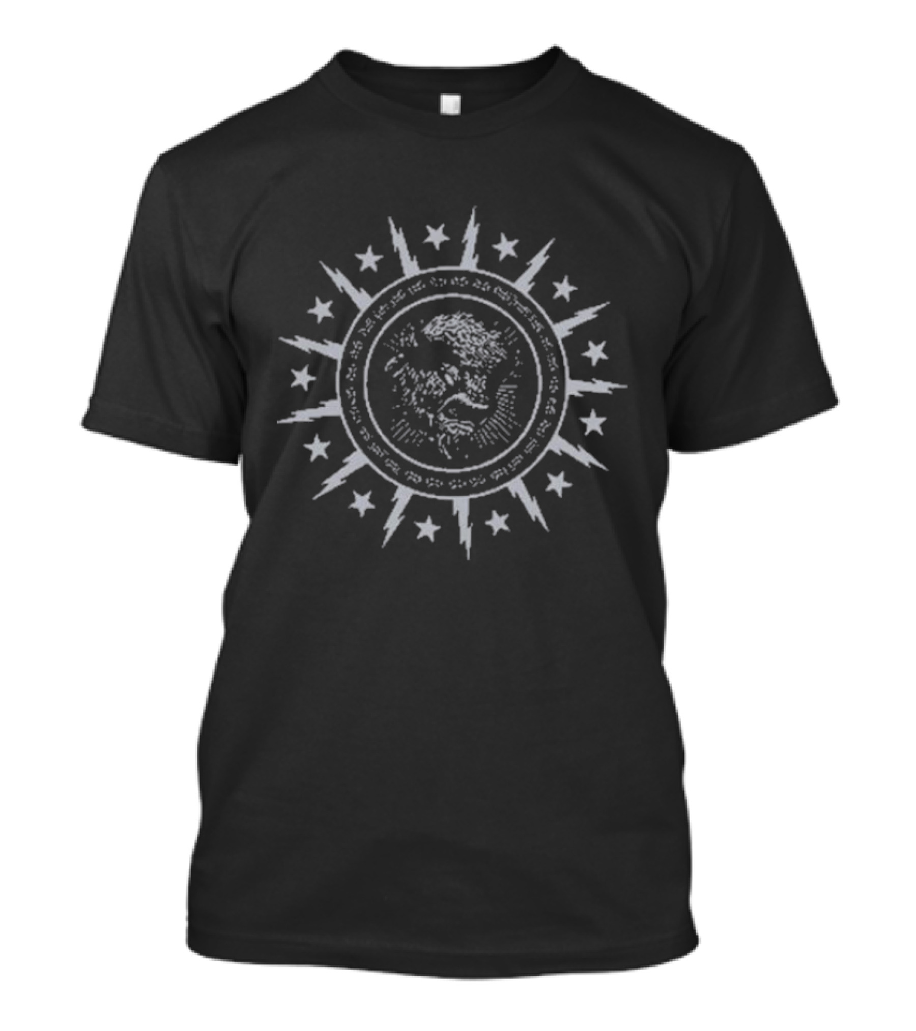 Buffalo Stronger Together Buffalo Bills Stars And Lightning Circular Emblem T-Shirt