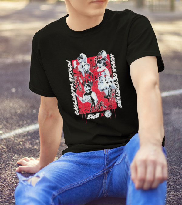 Cassandra Prison House Of Torture Wrestler X 北斗拳 T-Shirt
