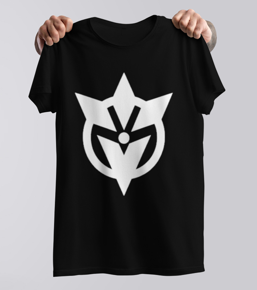 Cavemanon DamienS Logo White Star T-Shirt