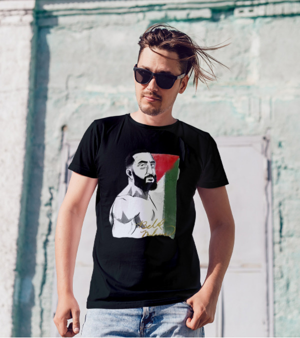 Remember The Name Belal Muhammad Palestinian Flag T-Shirt