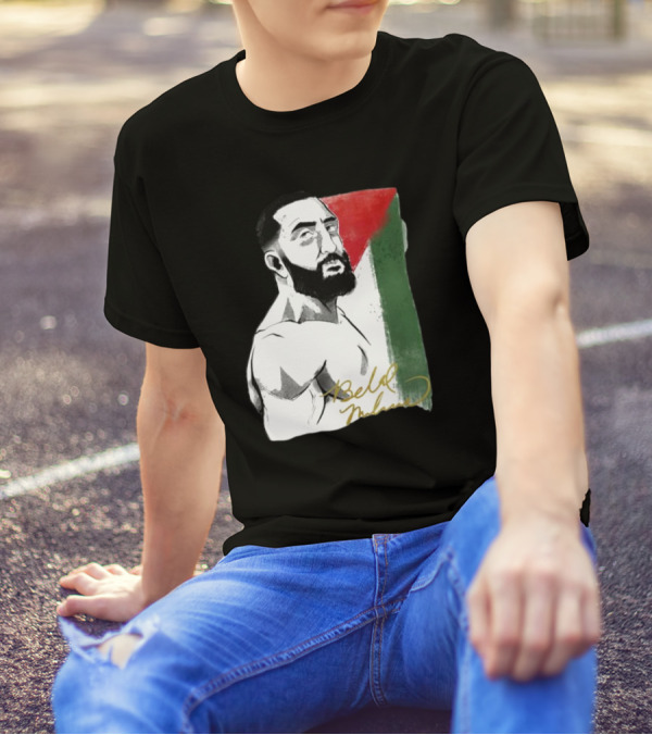 Remember The Name Belal Muhammad Palestinian Flag T-Shirt