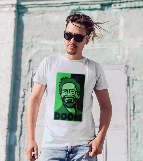 Screencrush Robert Downey Jr Doom T-Shirt