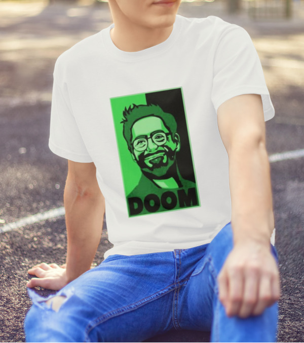 Screencrush Robert Downey Jr Doom T-Shirt