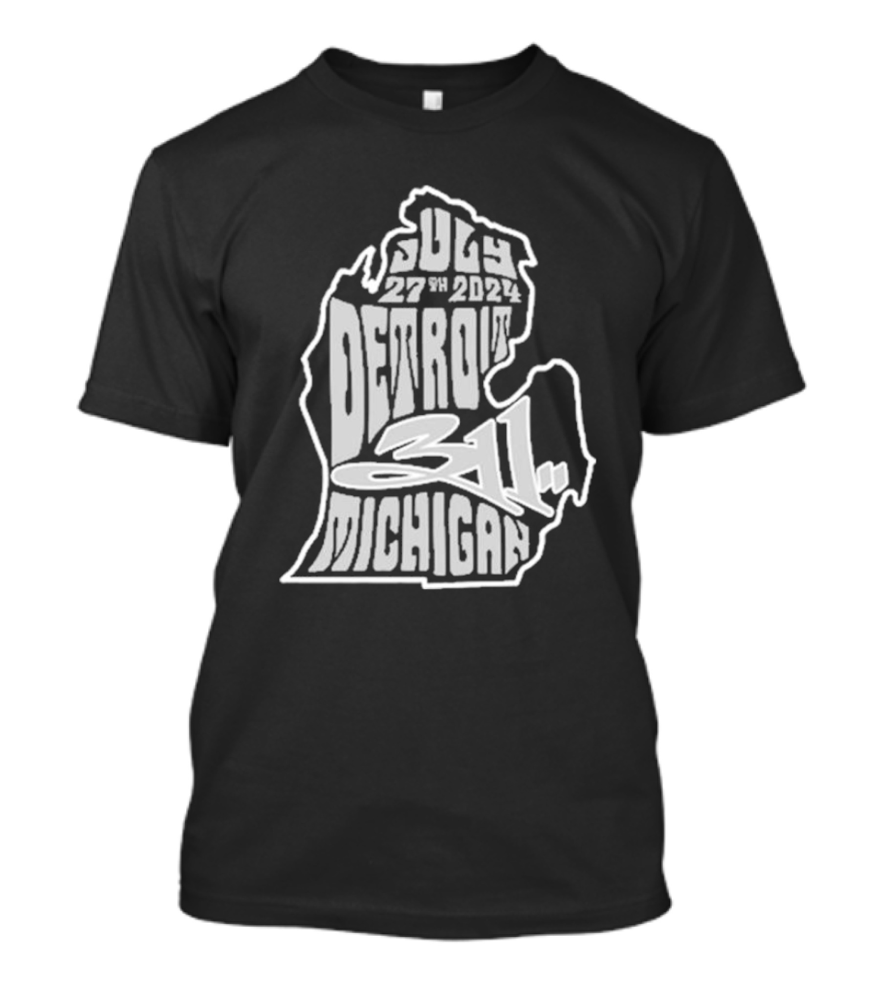 July 27 2024 Detroit 311 Michigan T-Shirt