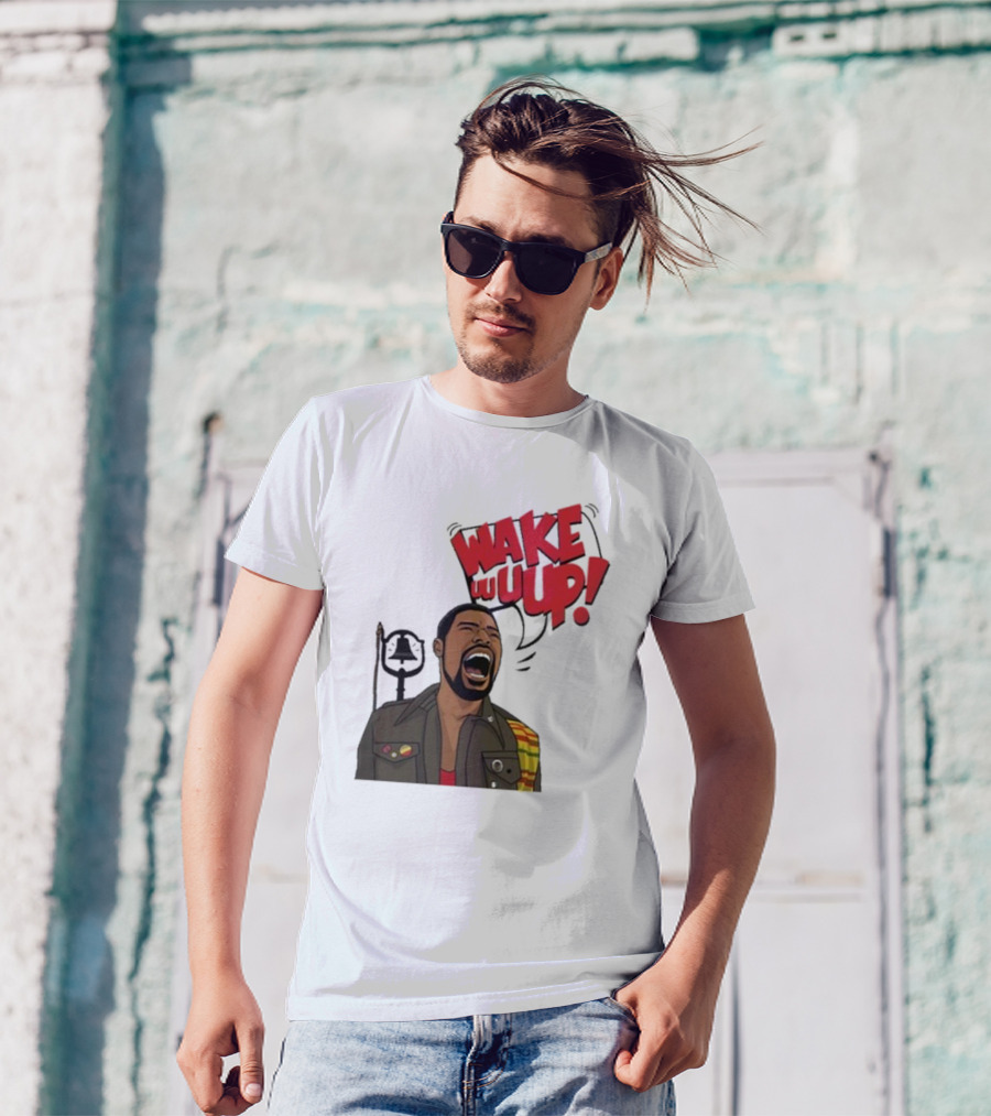 Wake Up 2024 Election Kamala School Daze Spike Lee Laurence Fishburne T-Shirt