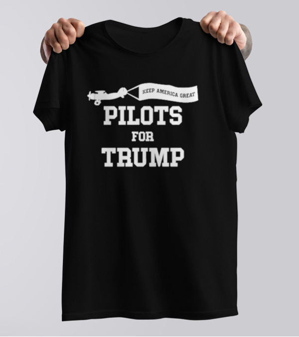 Walter Hudson Pilots For Trump Keep America Great T-Shirt