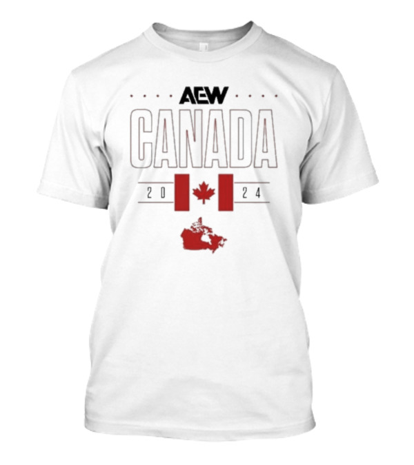 AEW Canada 2024 Wrestle Best T-Shirt