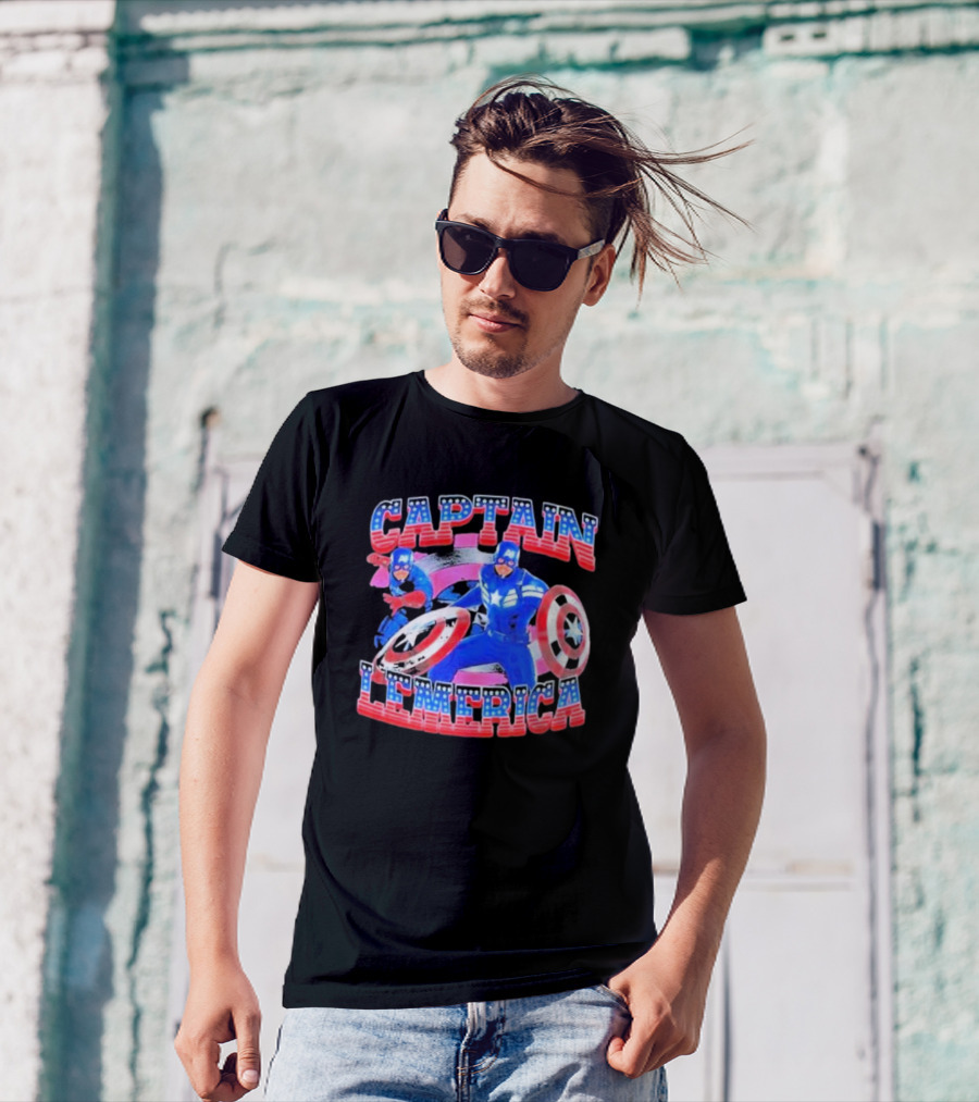Captain Lemerica Lebron James Captain America T-Shirt